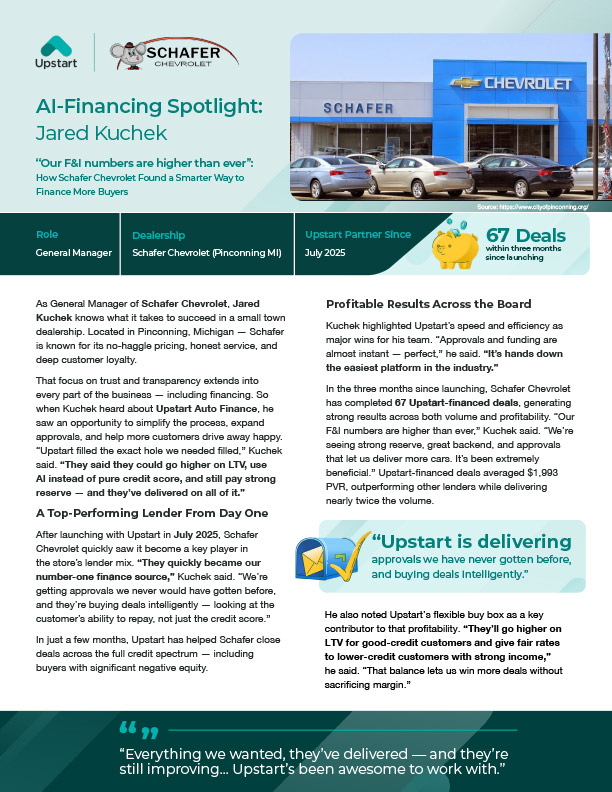 Schafer Chevrolet spotlight case study download