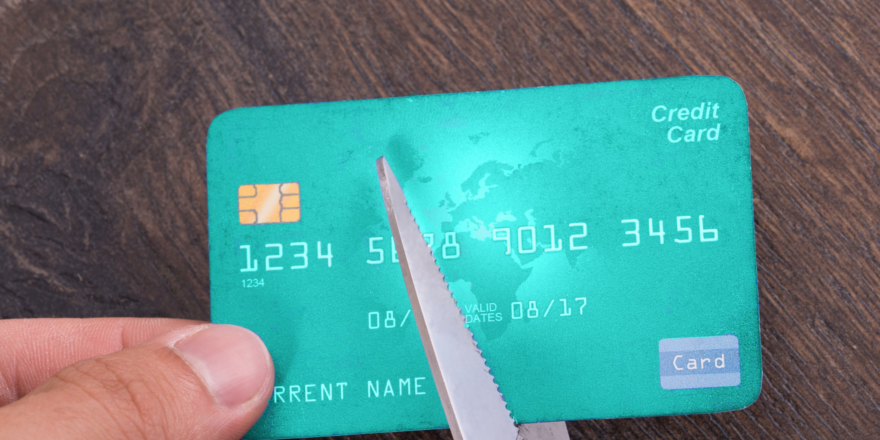 Cutting Up A Credit Card - Upstart Personal Loans