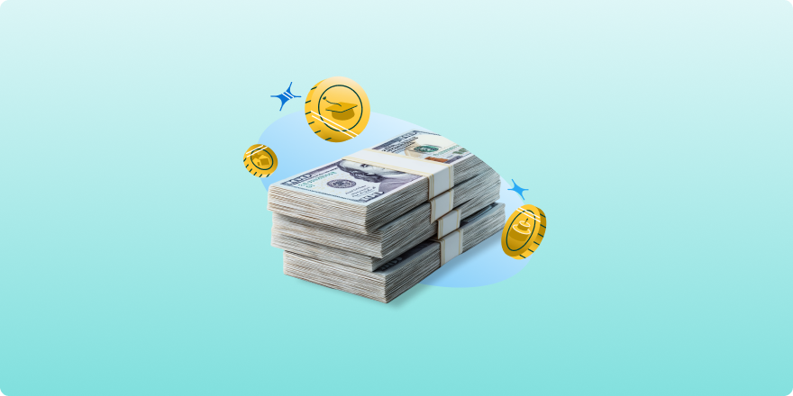 cash and coins