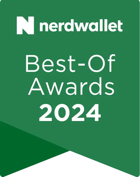 Nerdwallet Best-Of Award Winner 2024