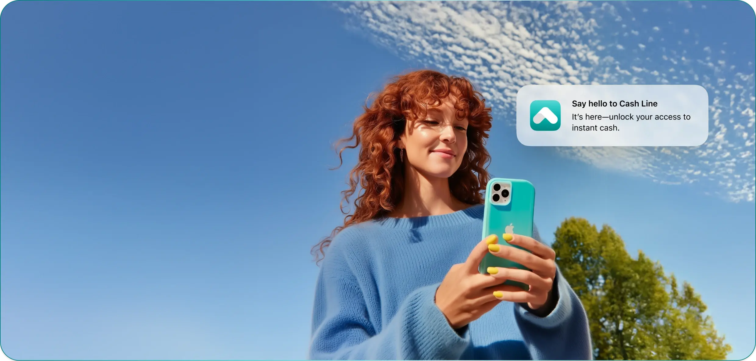 You're in control with Cash Line