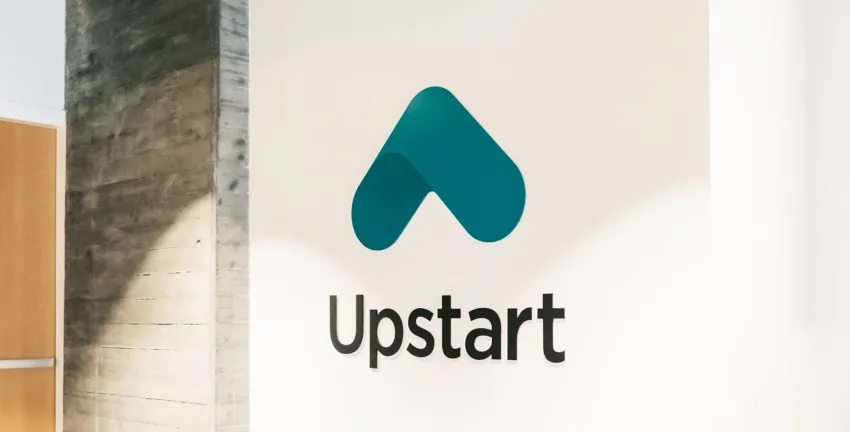 Upstart office outside of reception desk